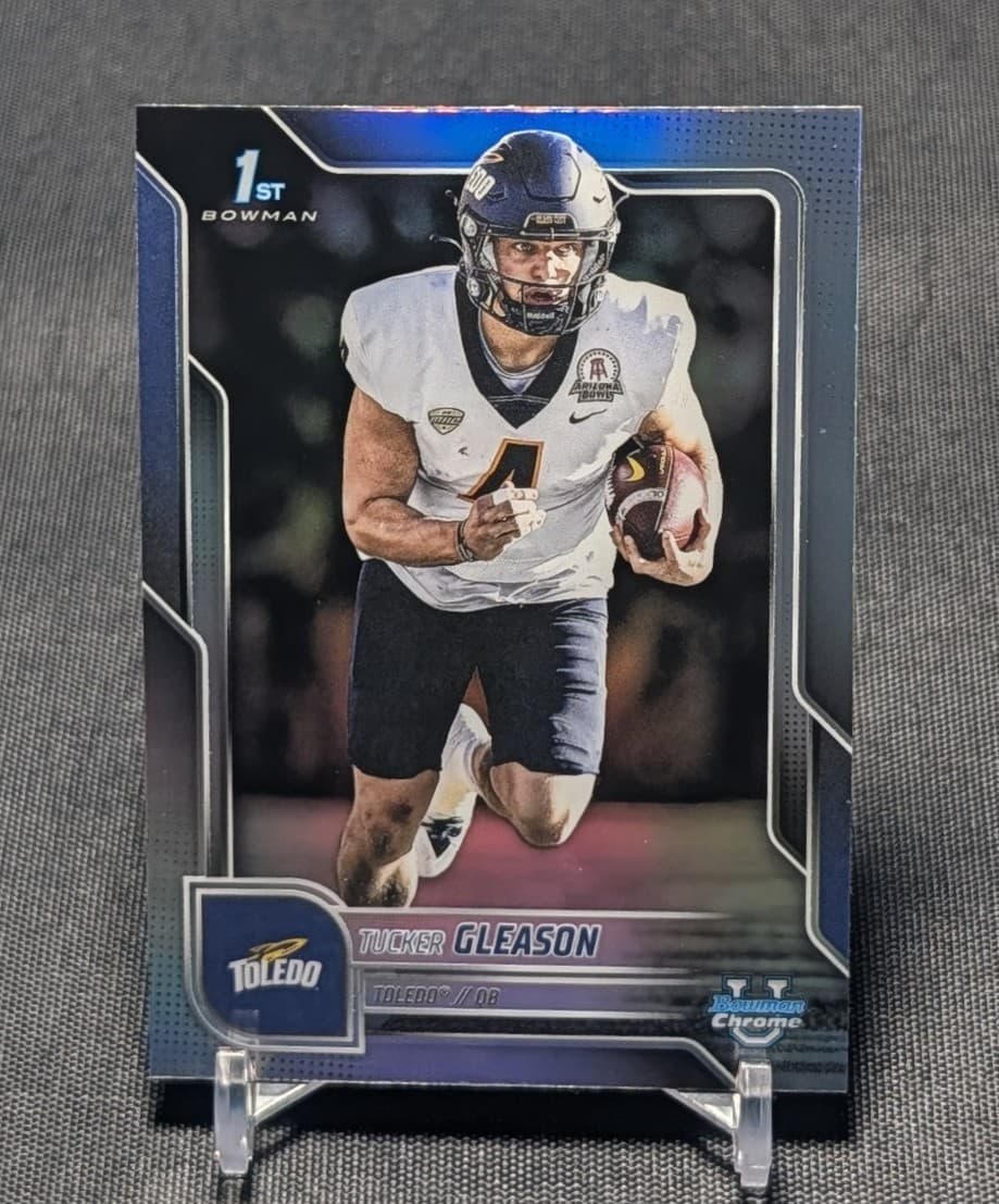 Tucker Gleason 2025 bowman Bowman University Chrome