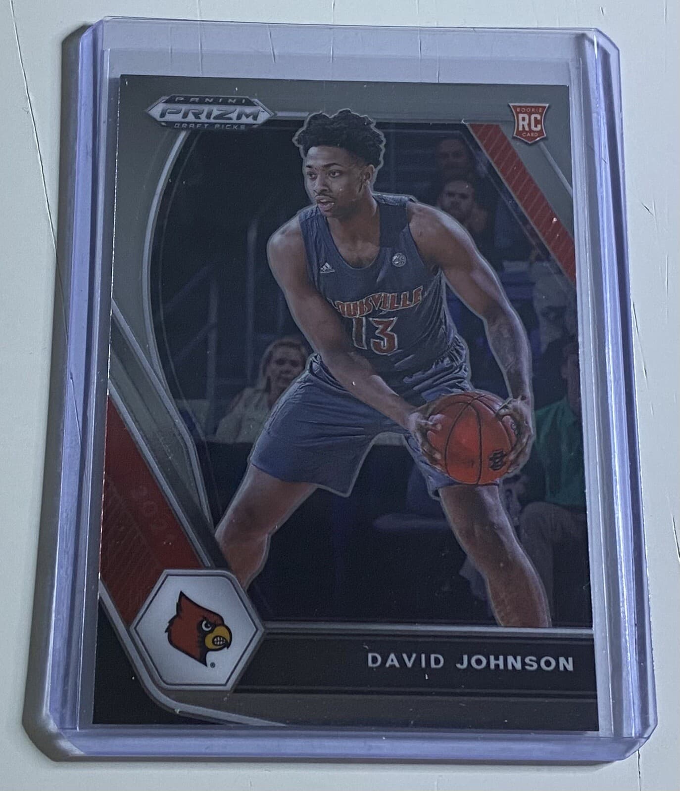 David Johnson trading card