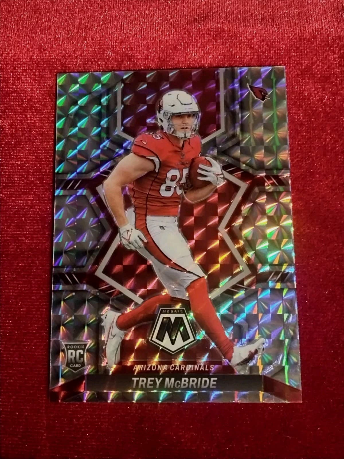 Trey McBride 2022 panini Panini Mosaic