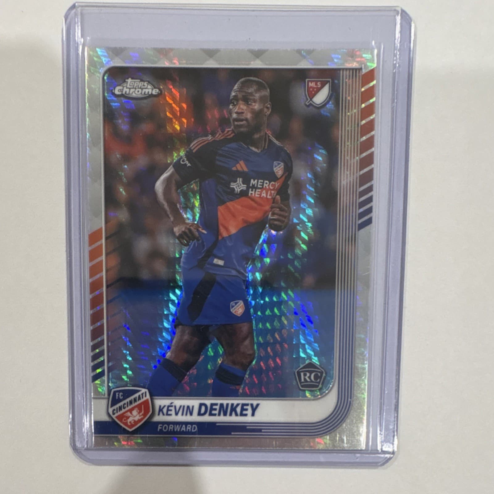 Kevin Denkey trading card