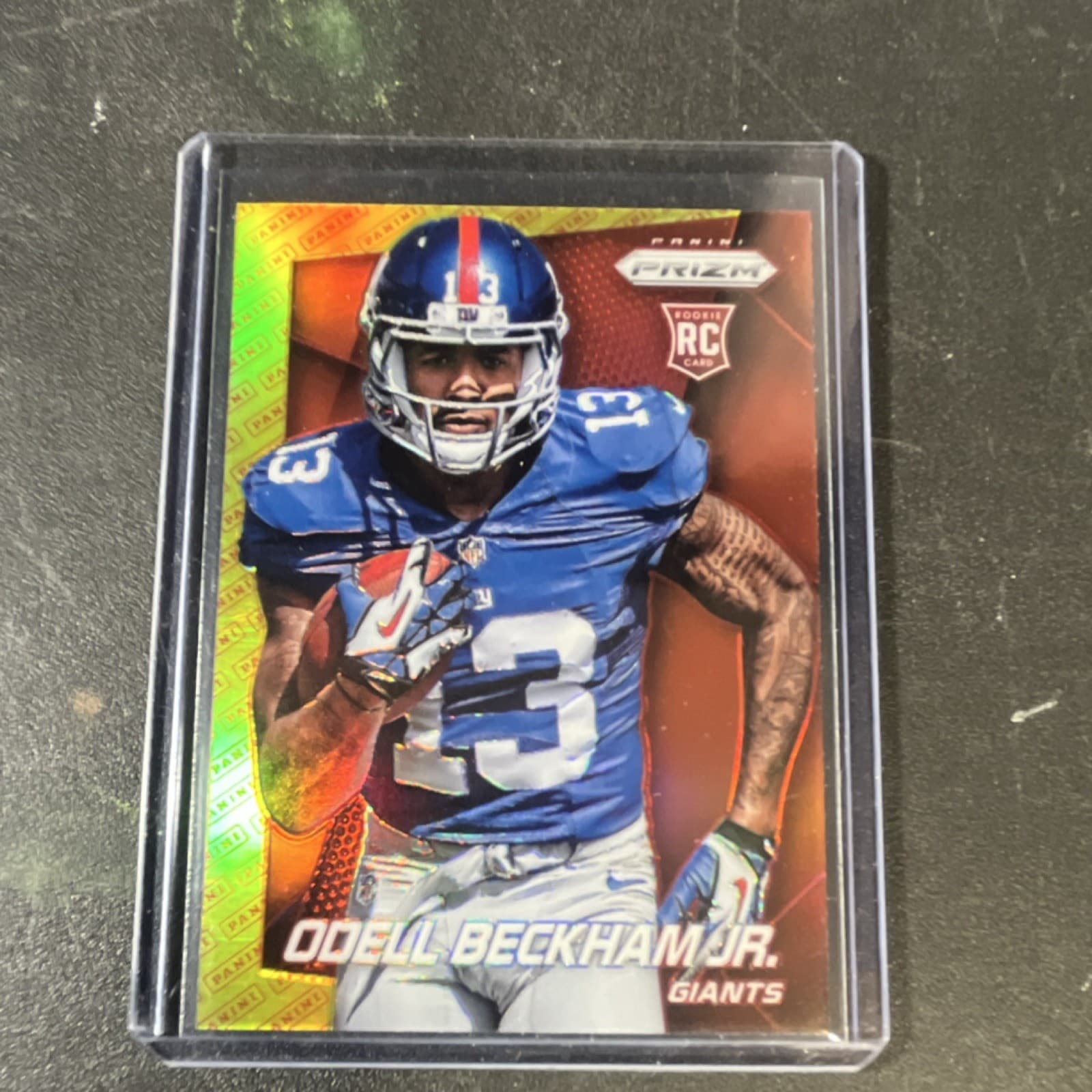 Odell Beckham Jr. trading card