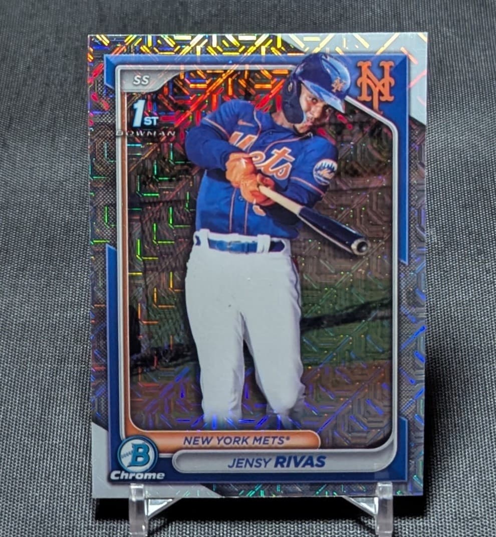 Jensy Rivas trading card