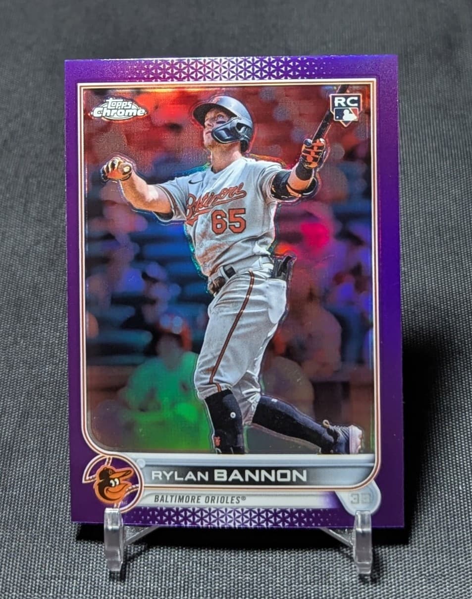 Rylan Bannon trading card