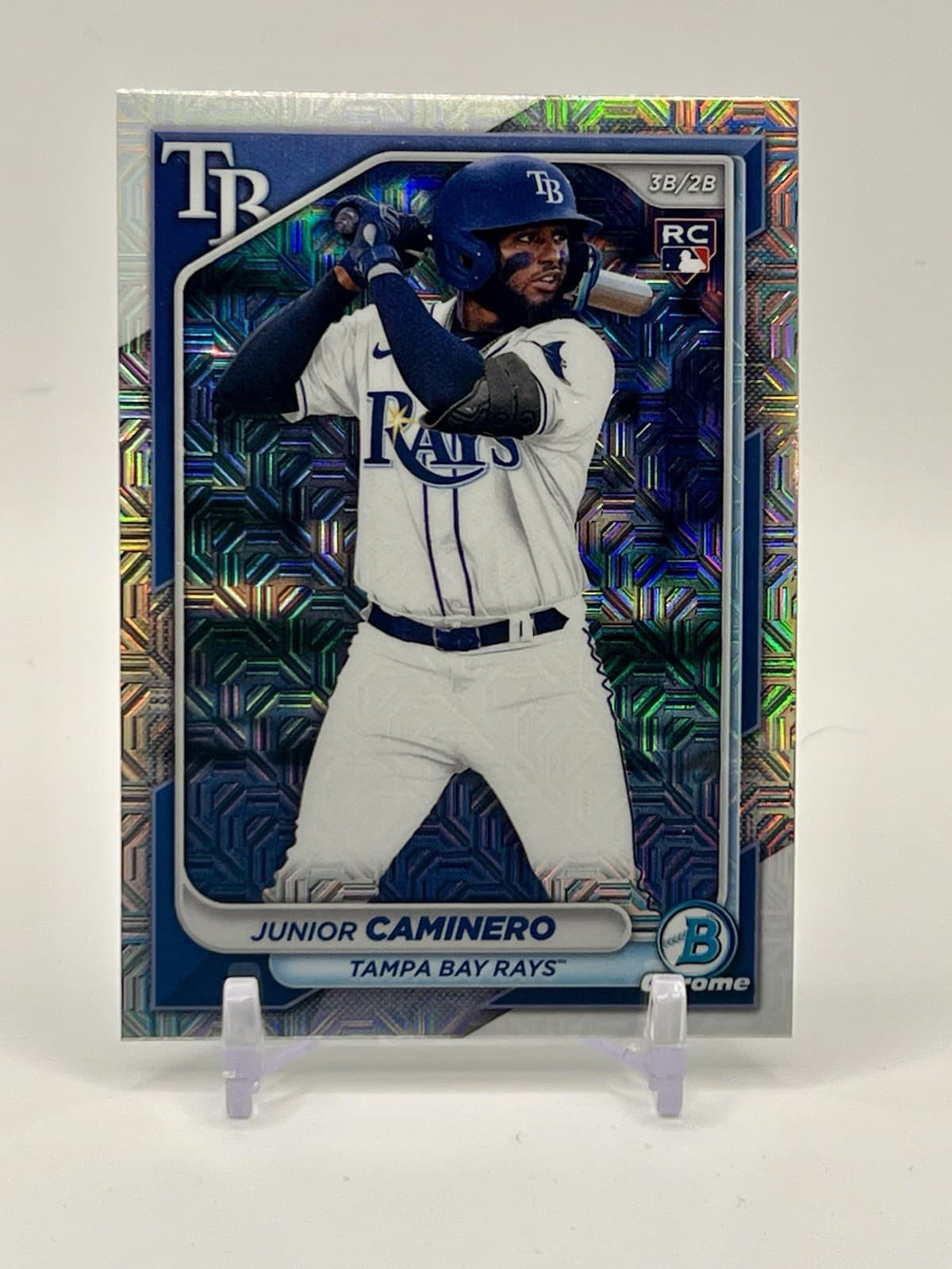 Junior Caminero trading card