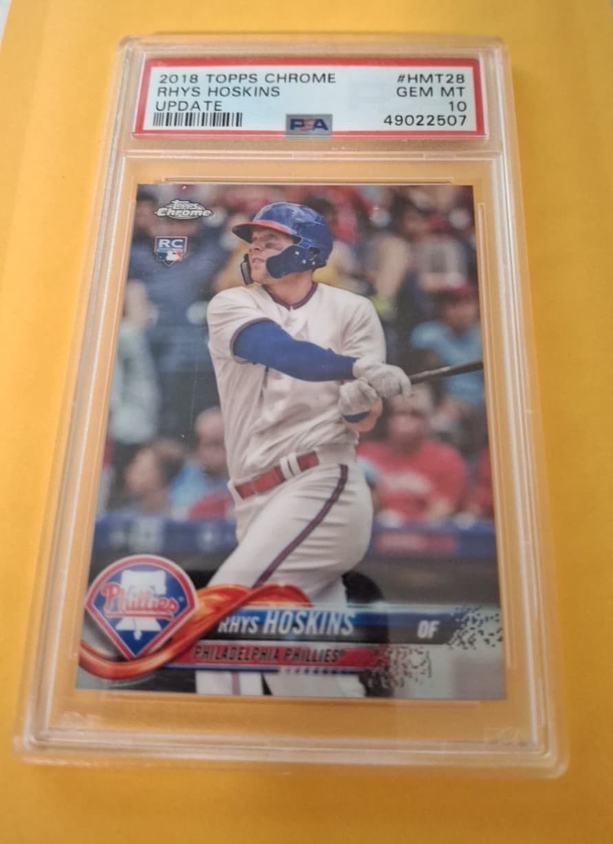 Rhys Hoskins 2018 topps Topps Chrome Update