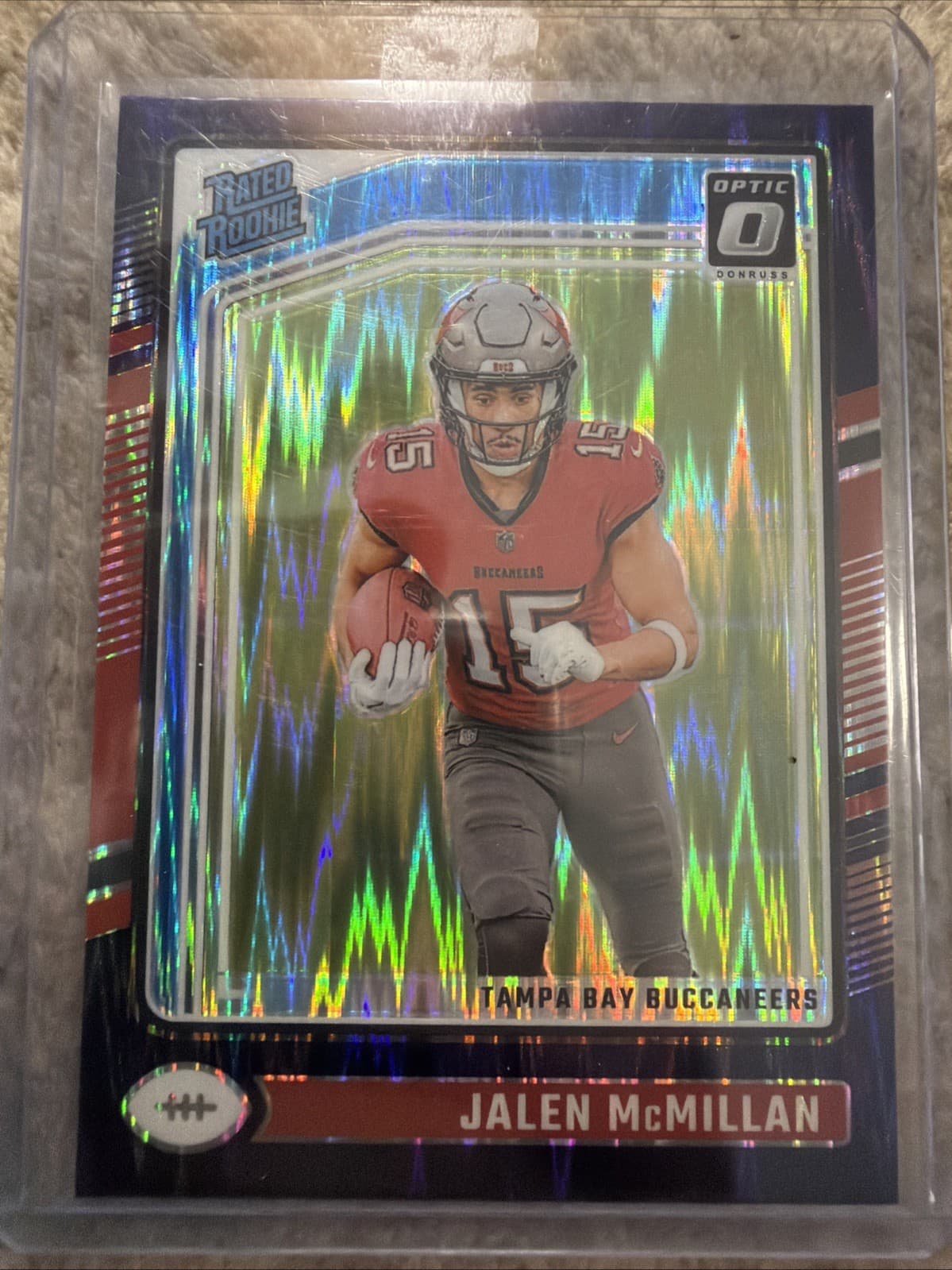 Jalen McMillan trading card