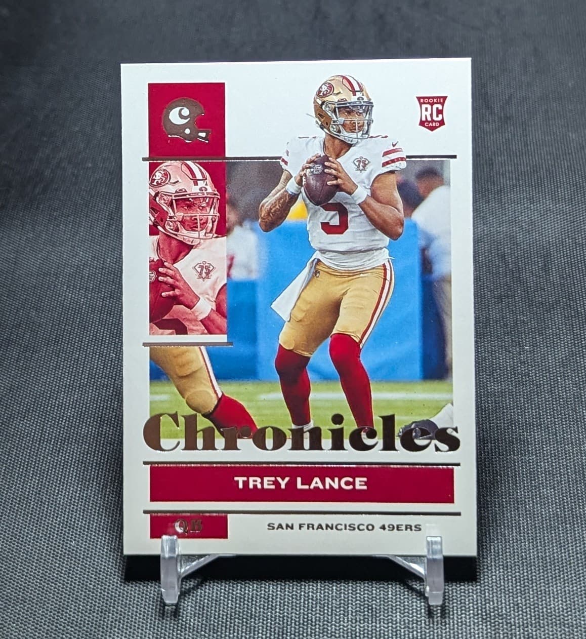 Trey Lance 2021 panini Panini Chronicles