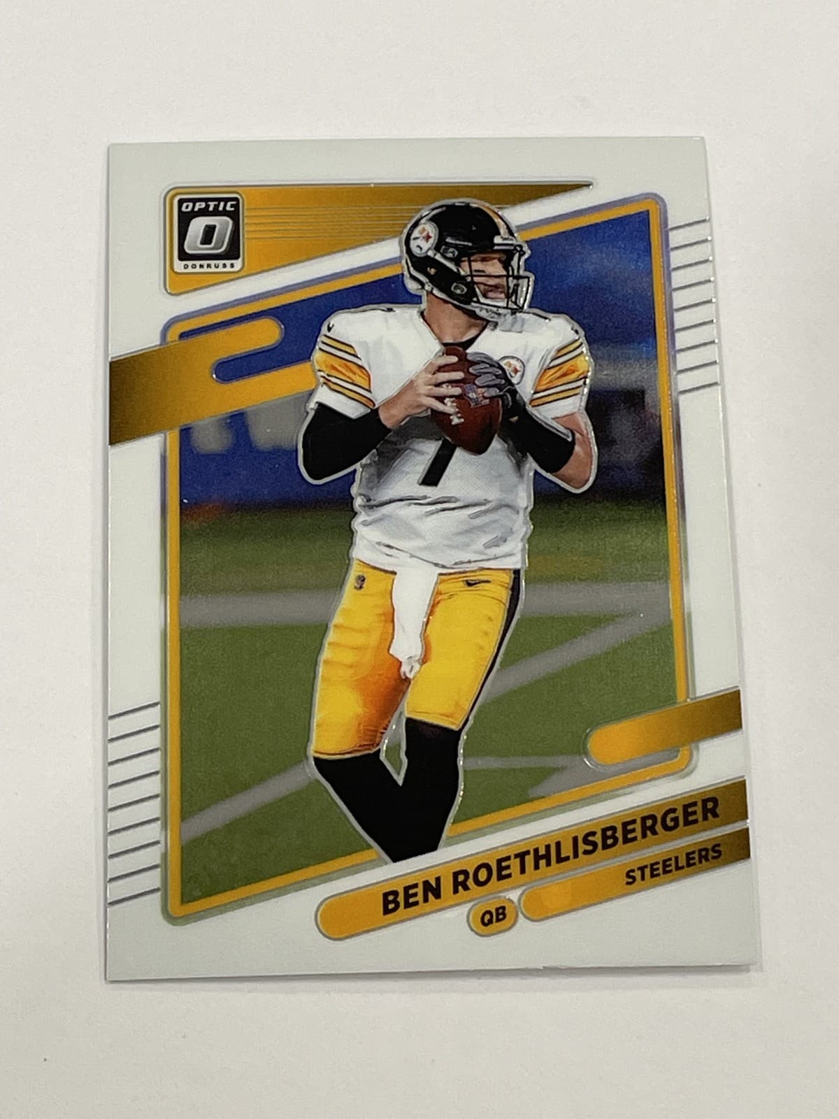Ben Roethlisberger 2021 panini Donruss Optic