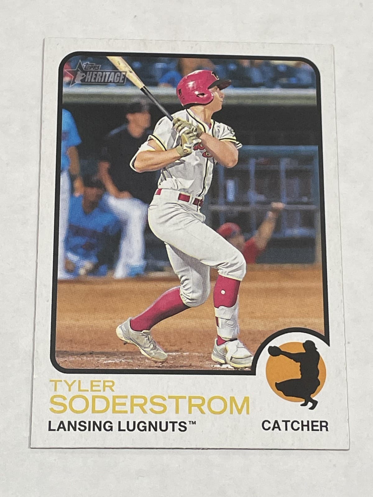 Tyler Soderstrom 2022 topps Topps Heritage Minor League