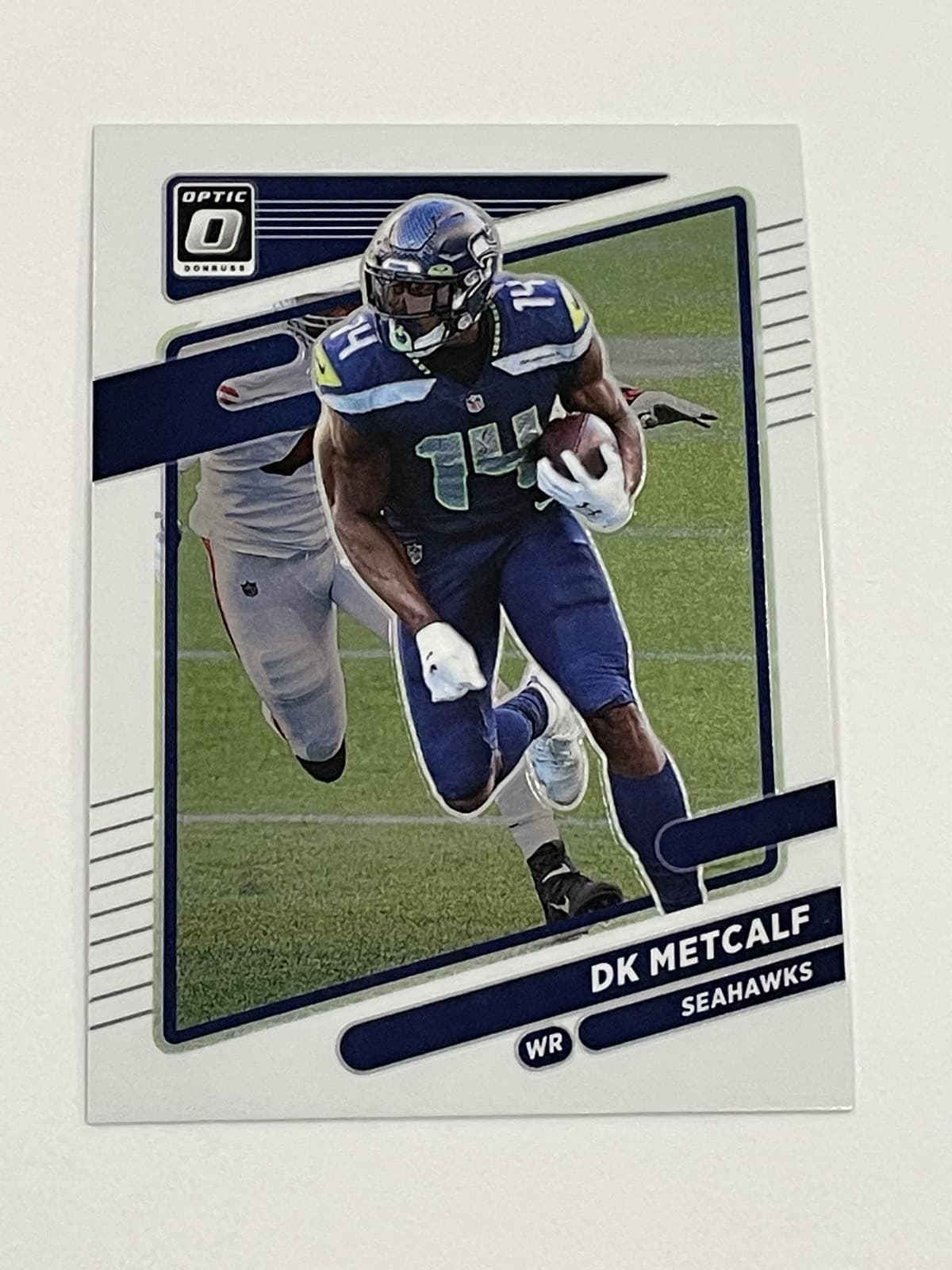 DK Metcalf 2021 panini Donruss Optic