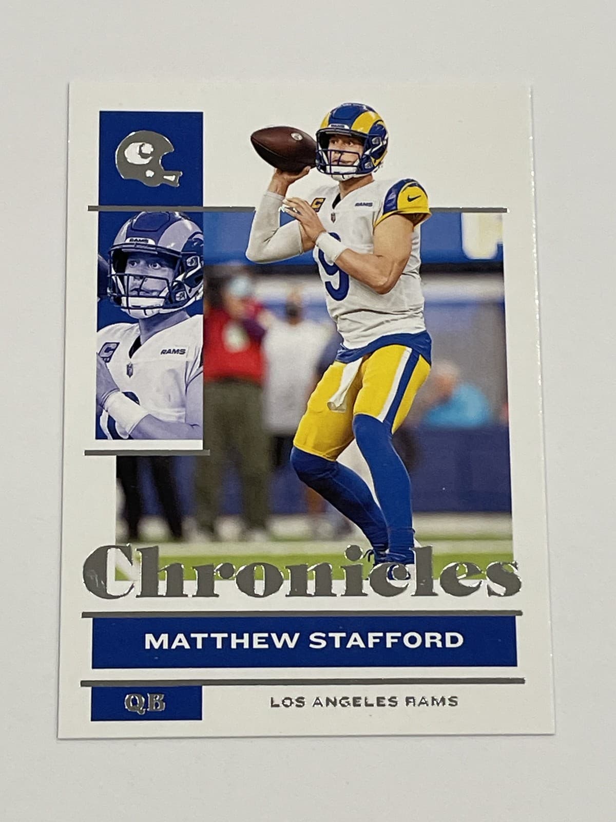 Matthew Stafford 2021 panini Panini Chronicles