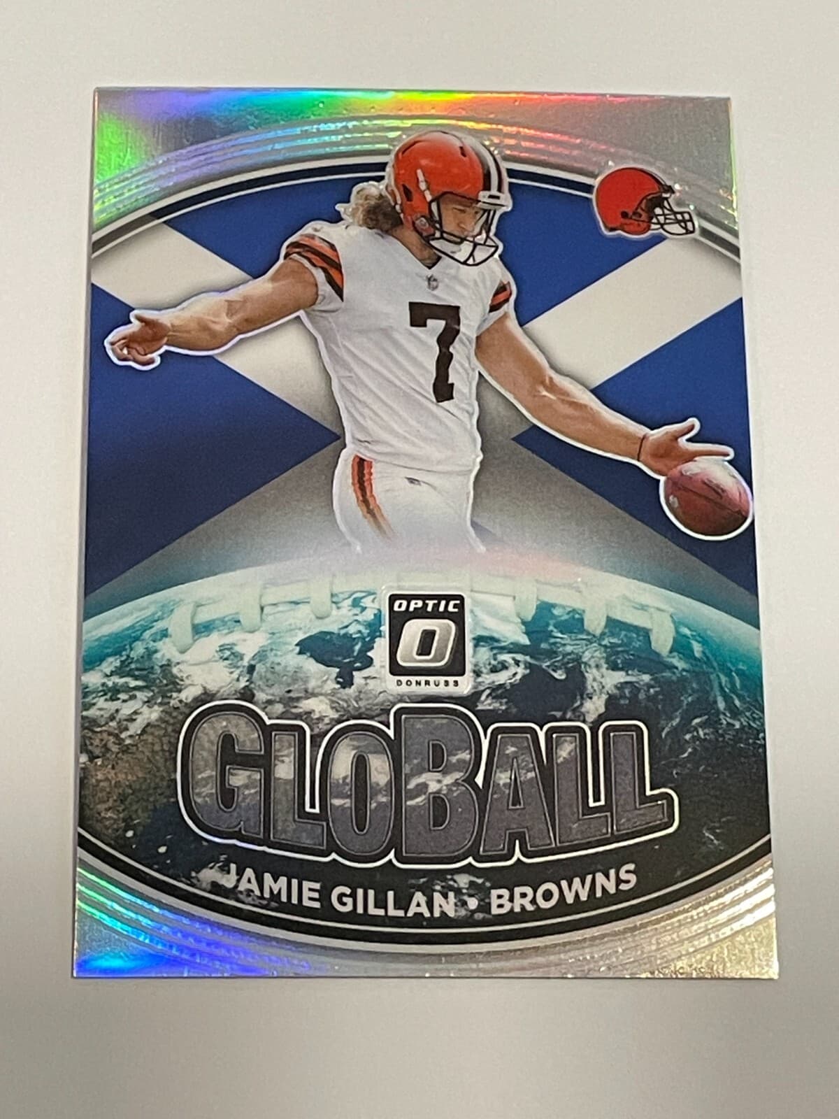Saquon Barkley 2020 panini Donruss Optic