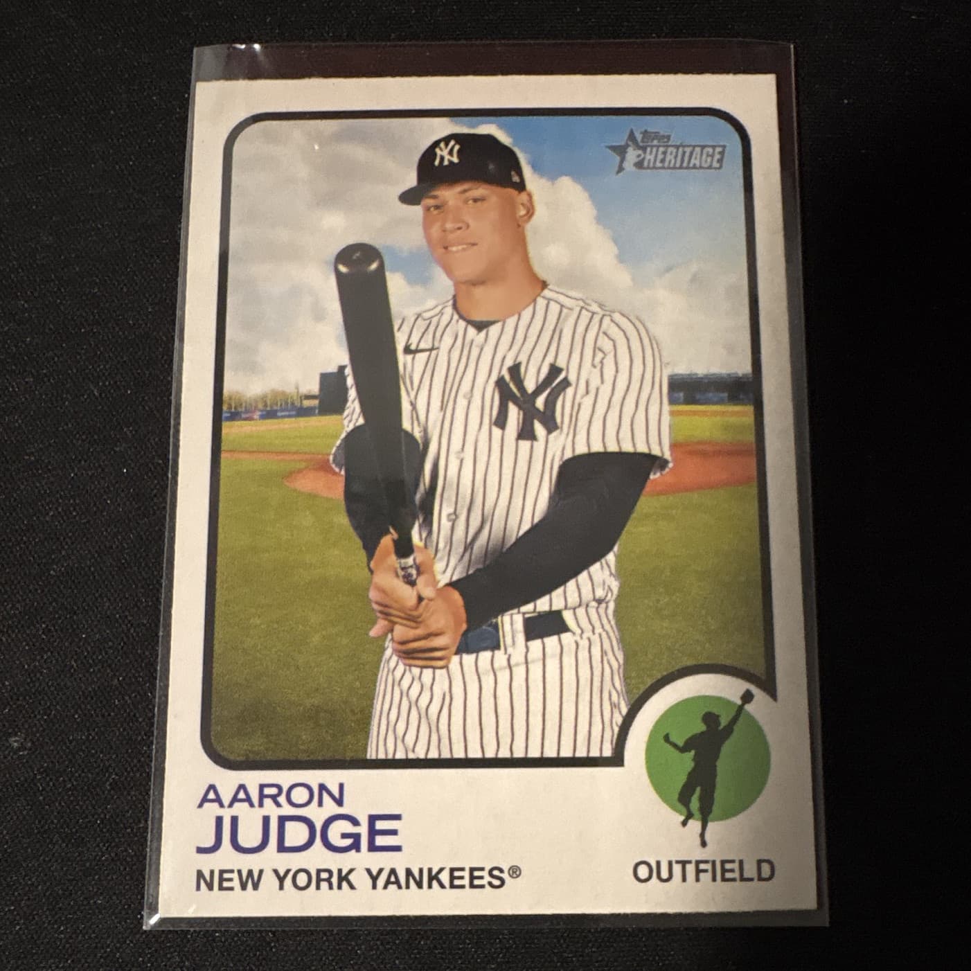 Aaron Judge 2022 topps Topps Heritage