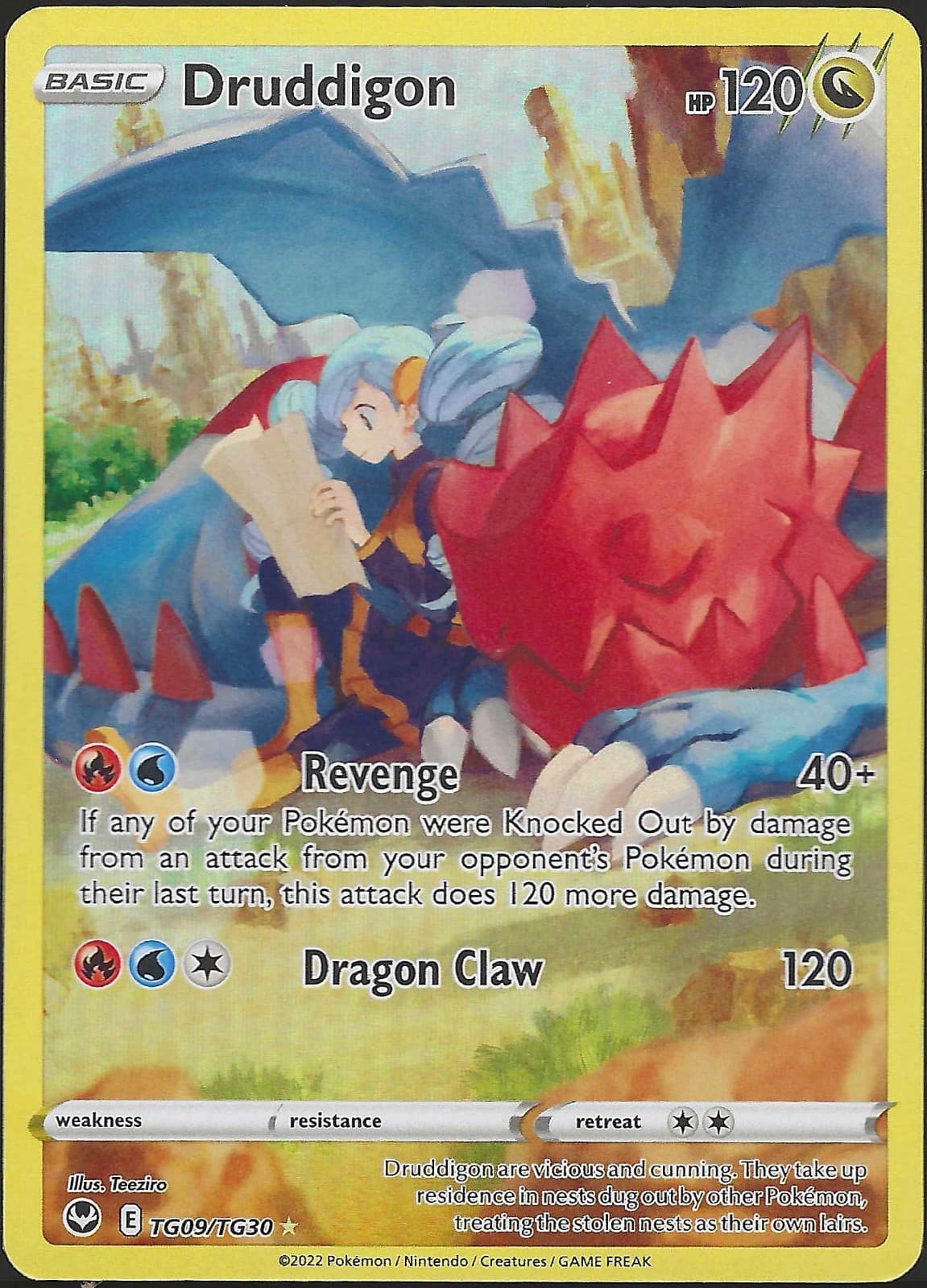 Druddigon 2022 Pokemon