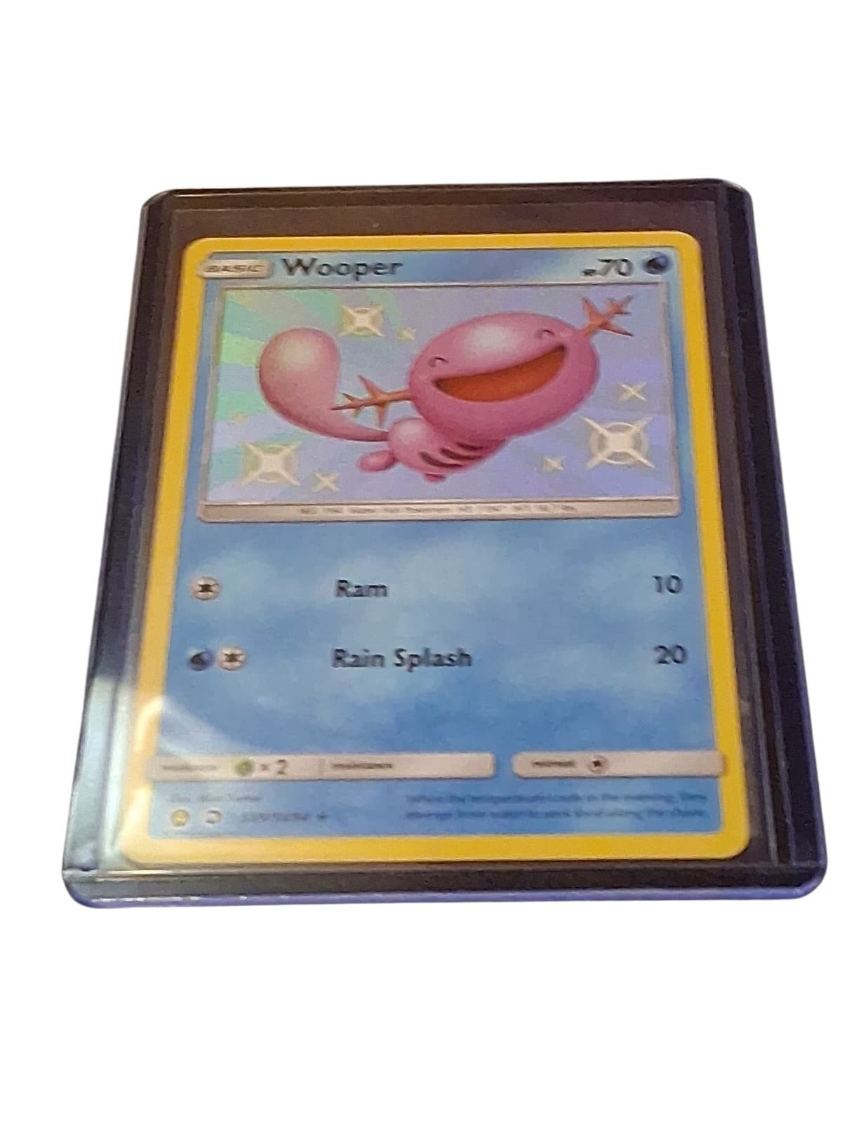 Wooper trading card
