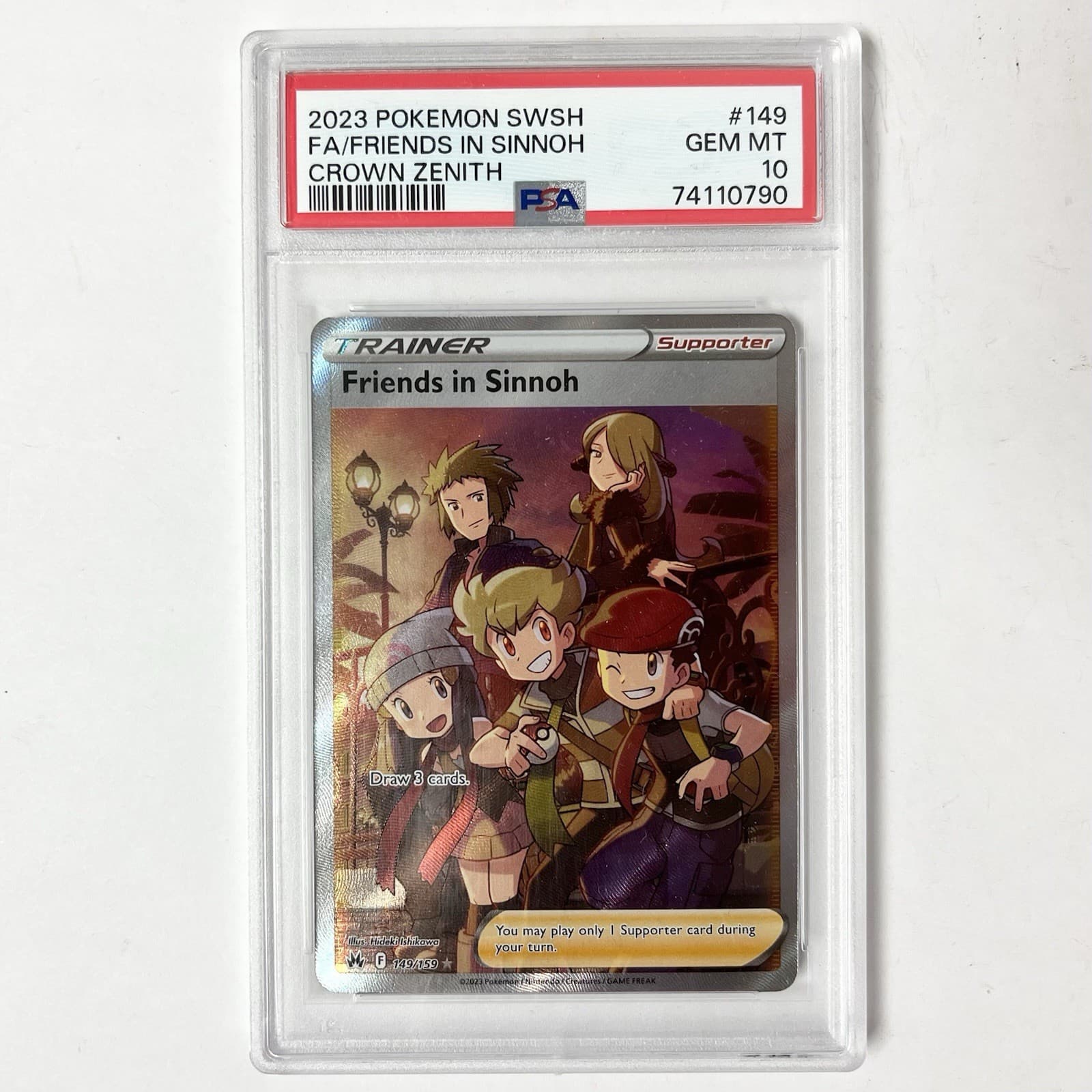 Friends in Sinnoh trading card