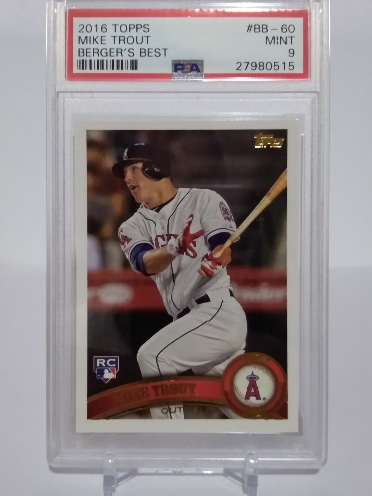 Mike Trout 2016 topps