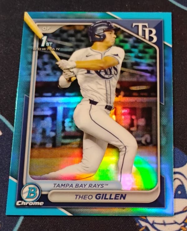 Theo Gillen trading card