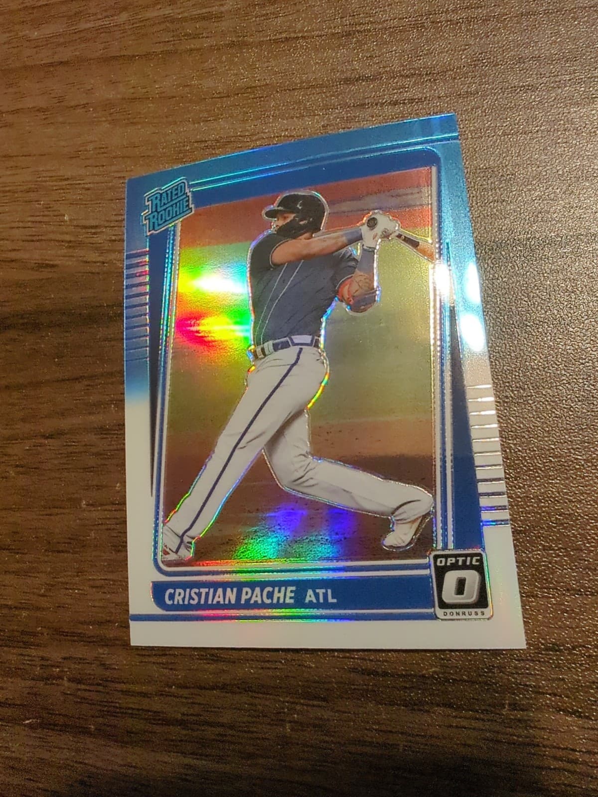 Cristian Pache 2021 panini Donruss Optic