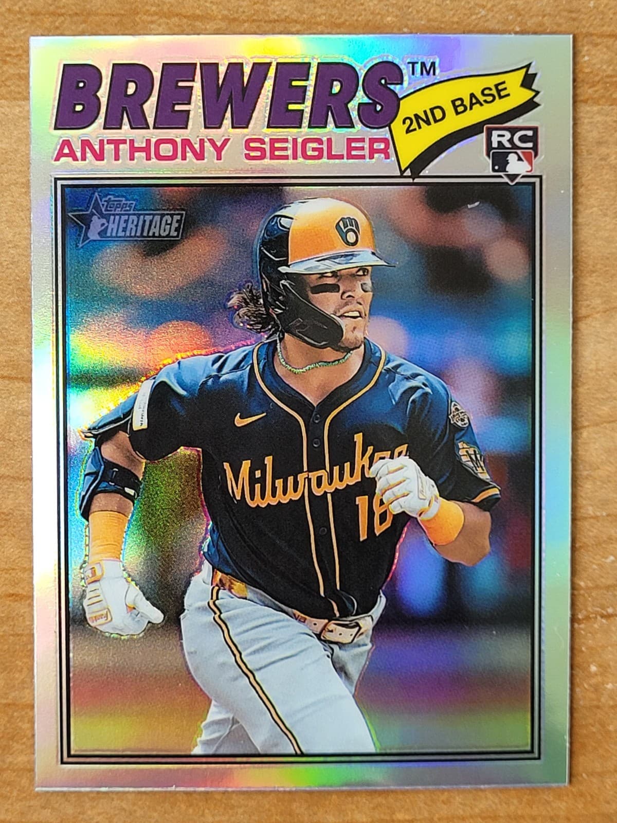Anthony Seigler trading card