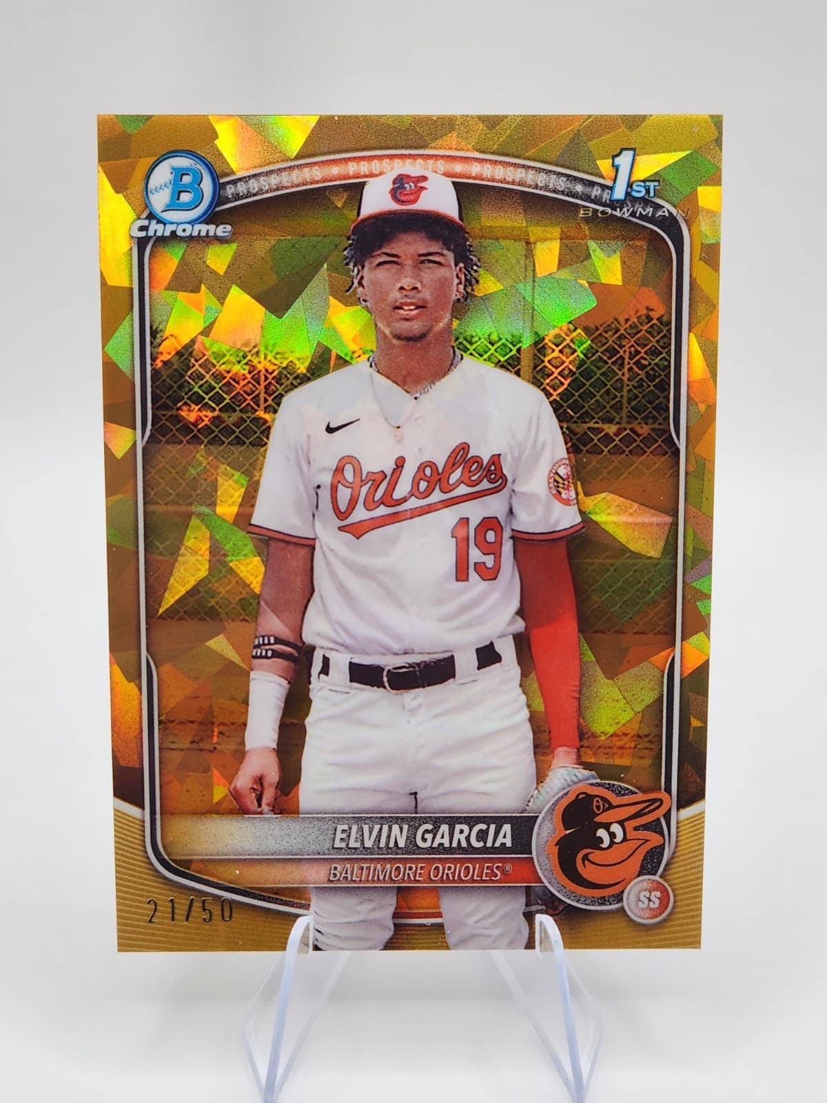 Elvin Garcia trading card