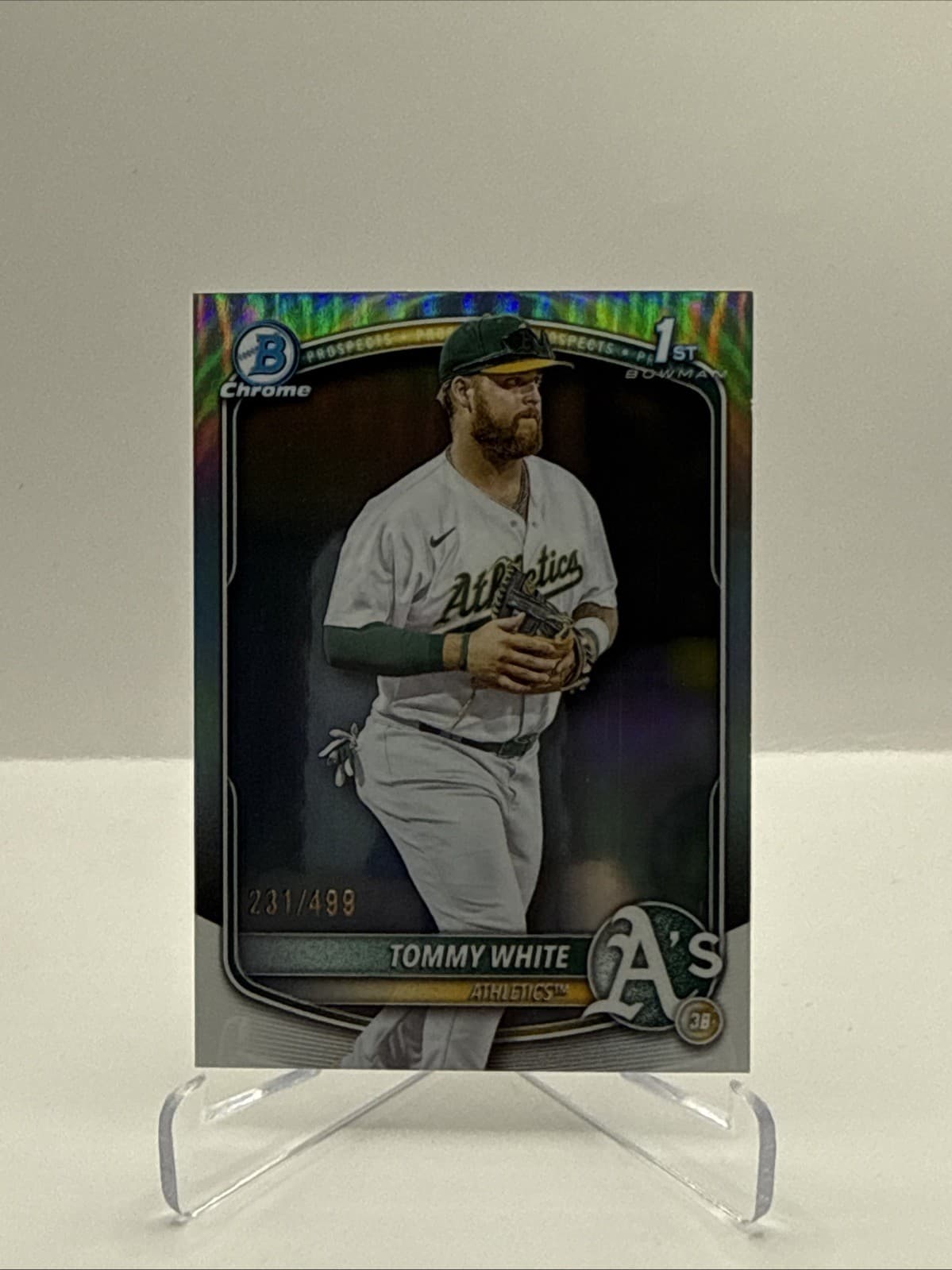 Tommy White trading card