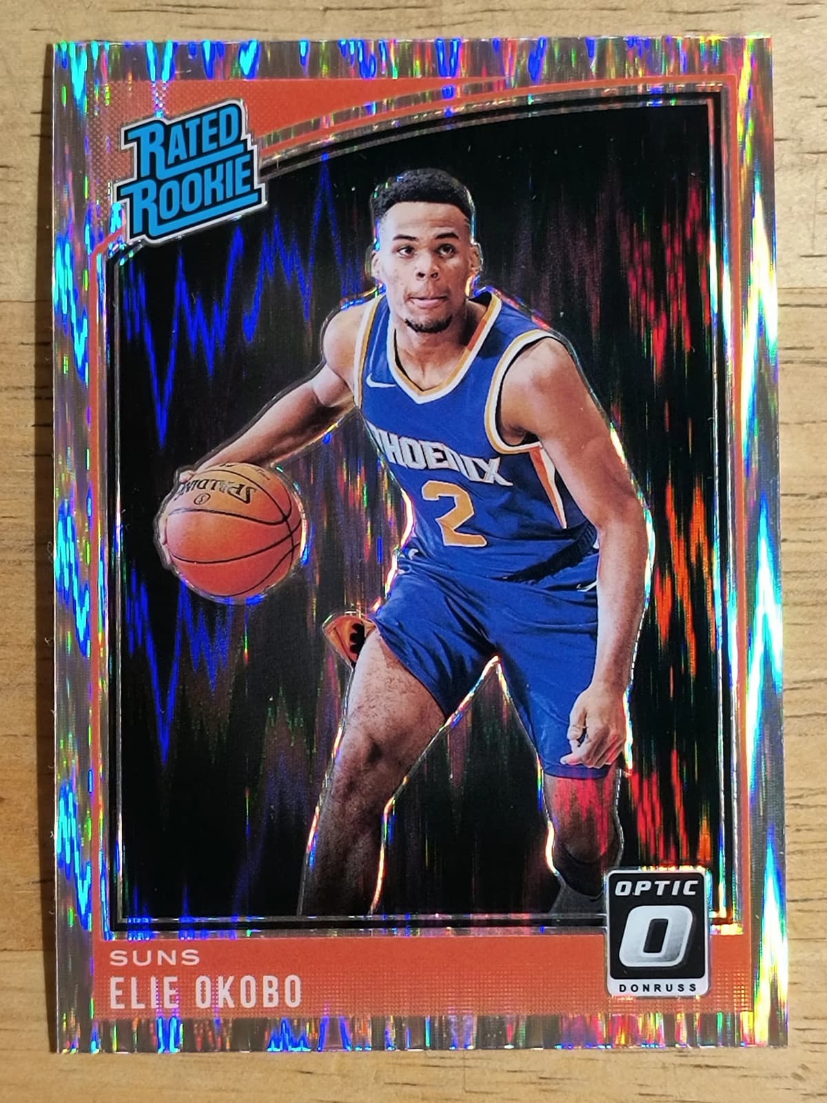 Elie Okobo trading card