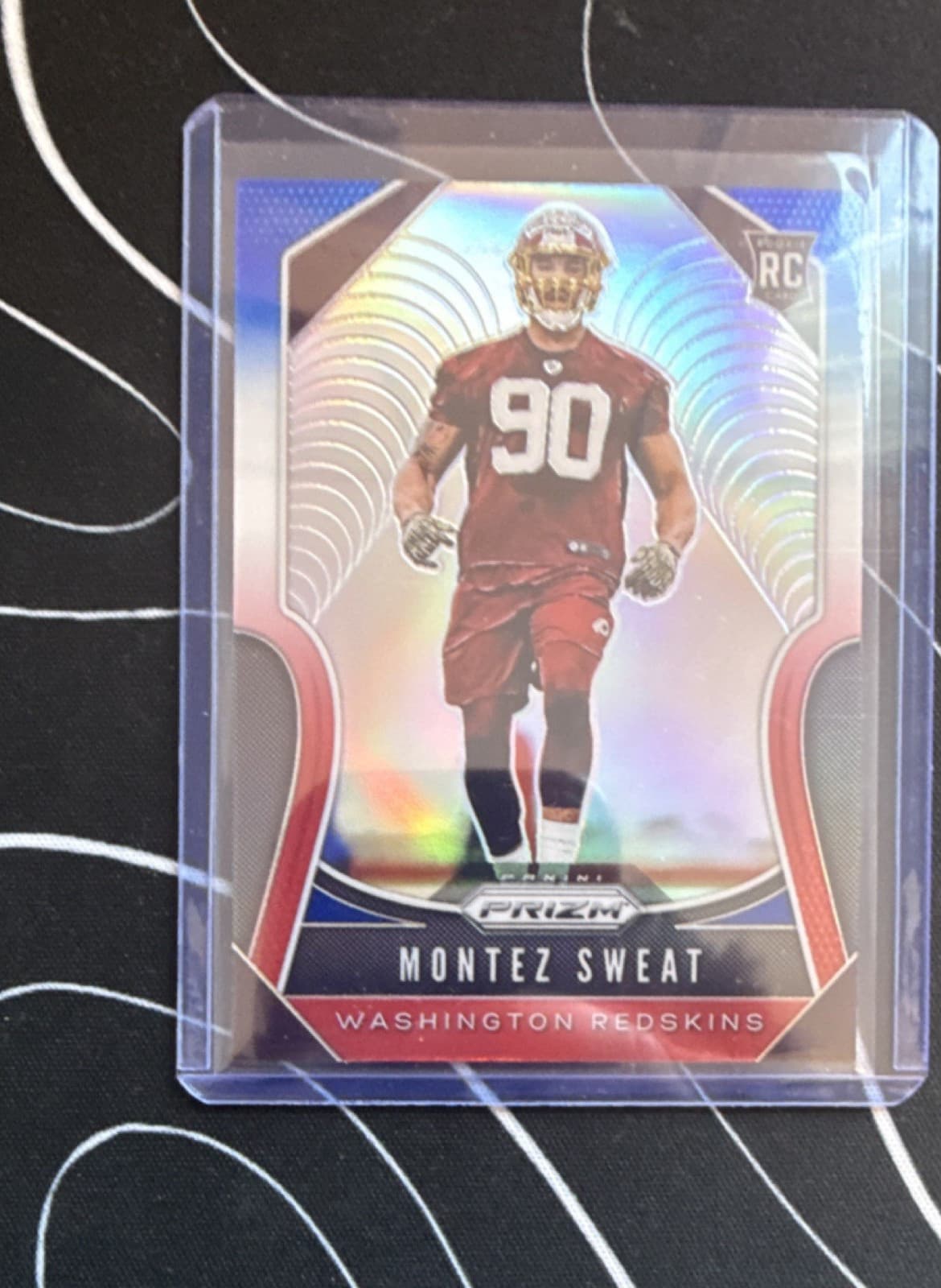 Montez Sweat trading card