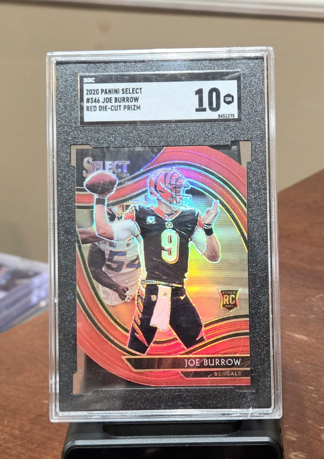 Joe Burrow 2020 panini Select Field Level