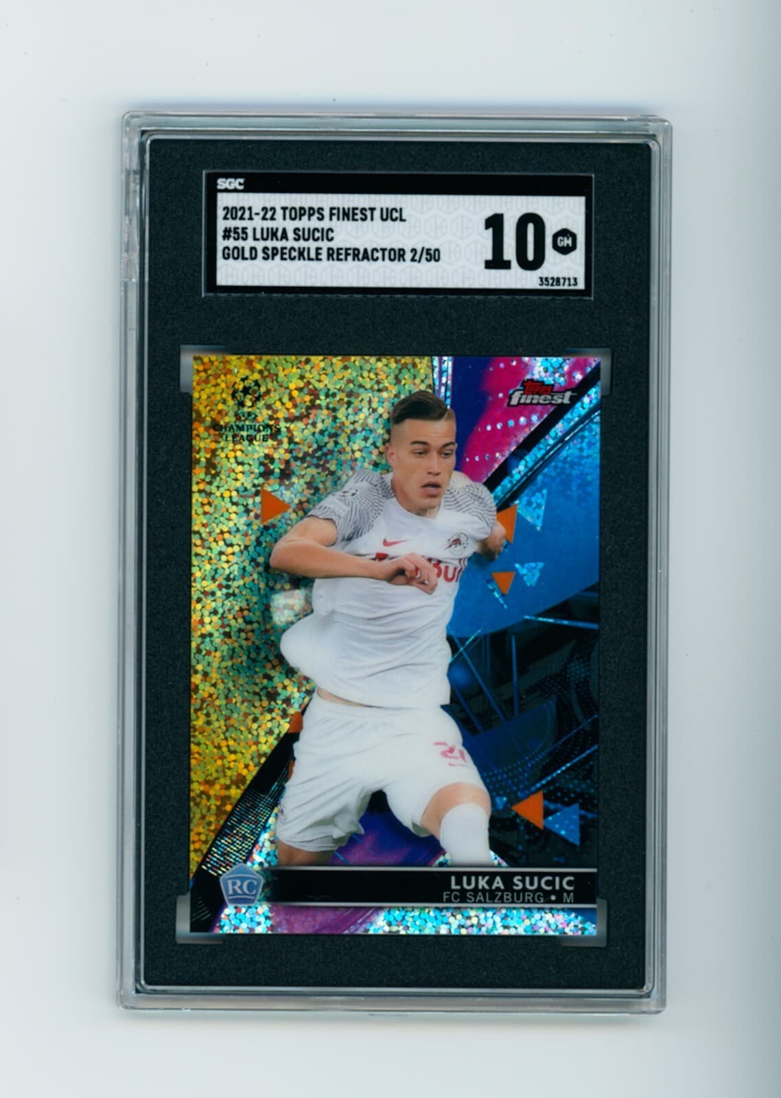 Luka Sucic trading card