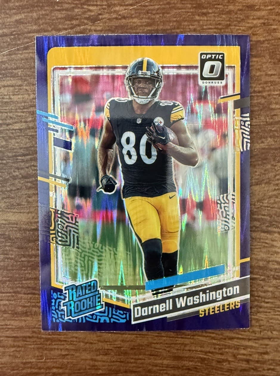Darnell Washington trading card