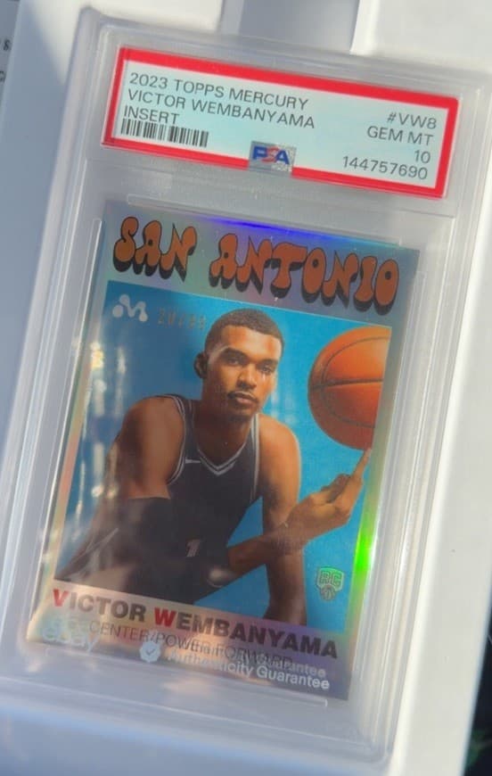 Victor Wembanyama 2023 topps