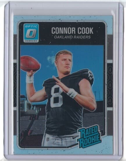 Connor Cook trading card