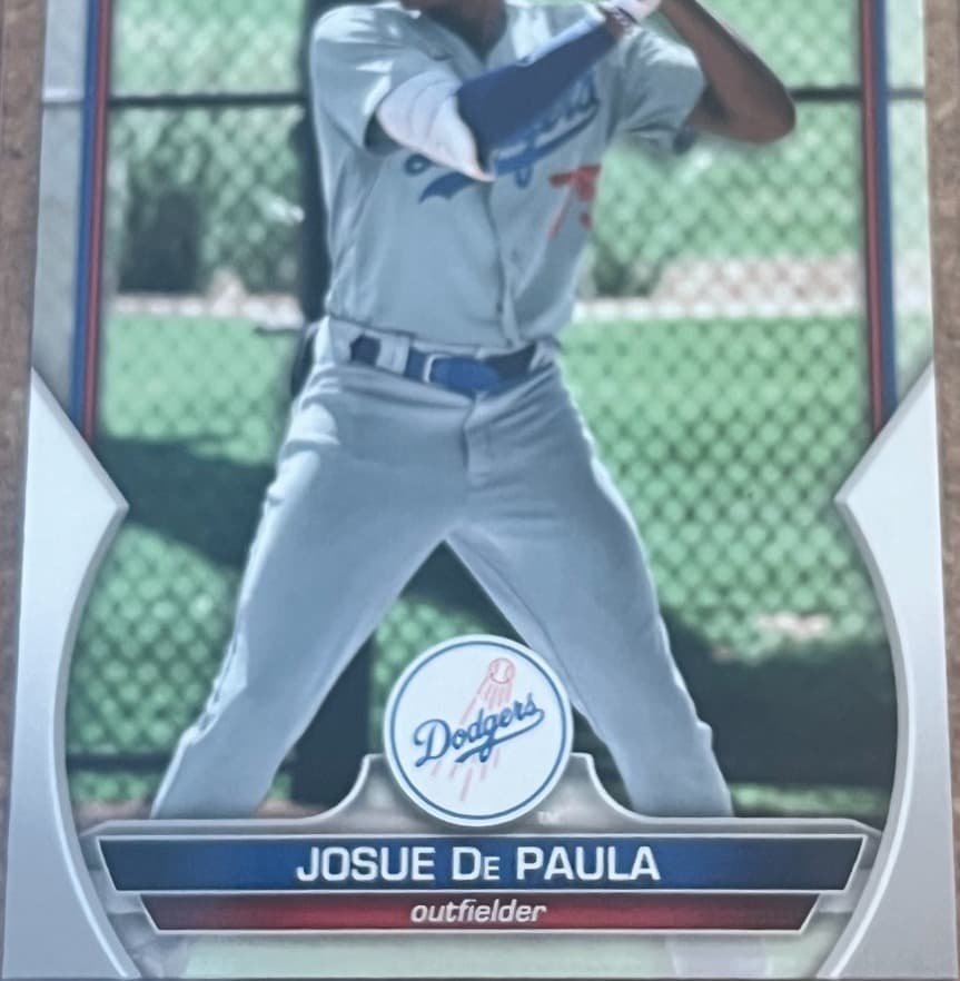 Josue De Paula 2023 bowman Bowman