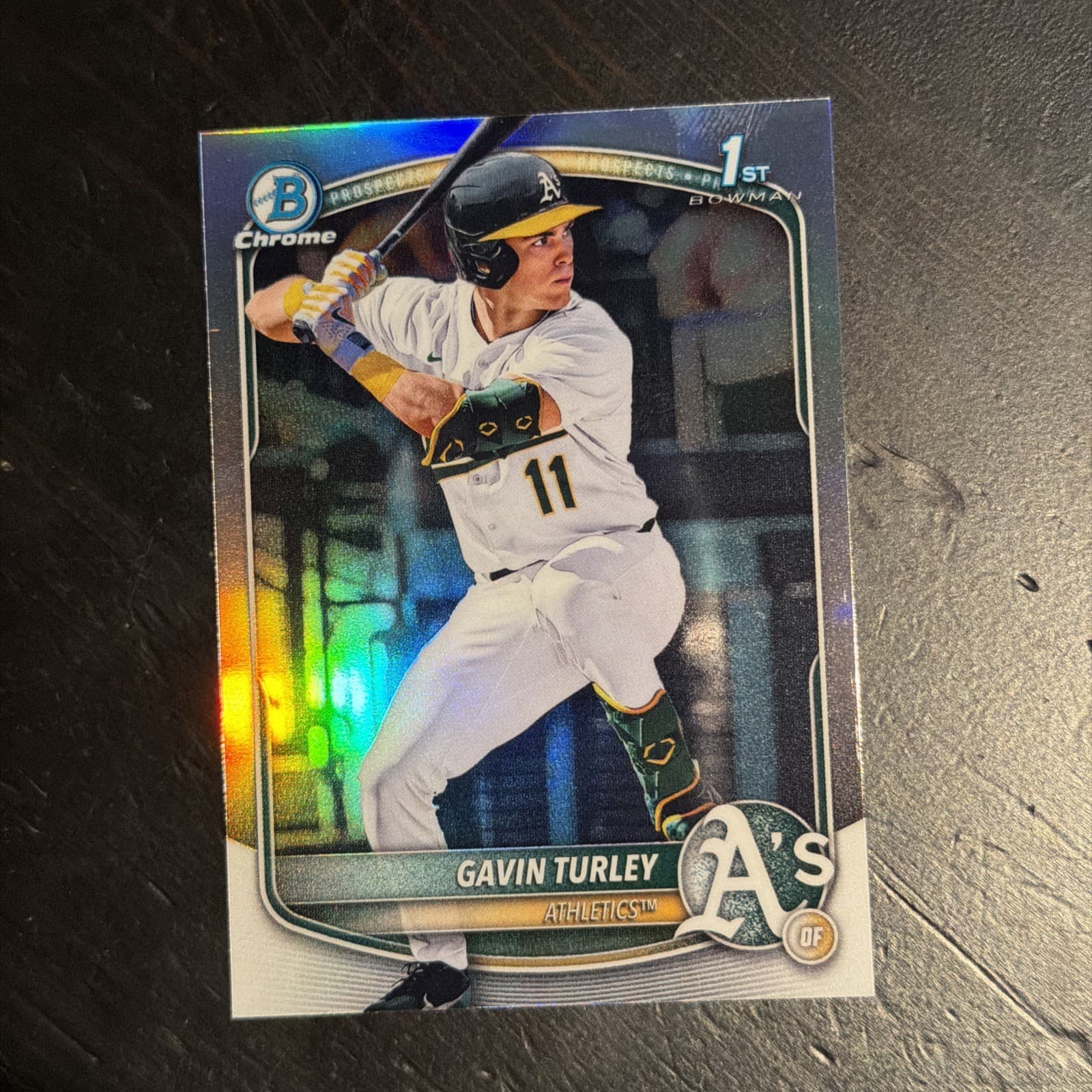 Gavin Turley trading card