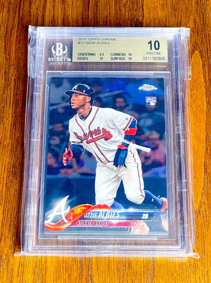 Ozzie Albies 2018 topps