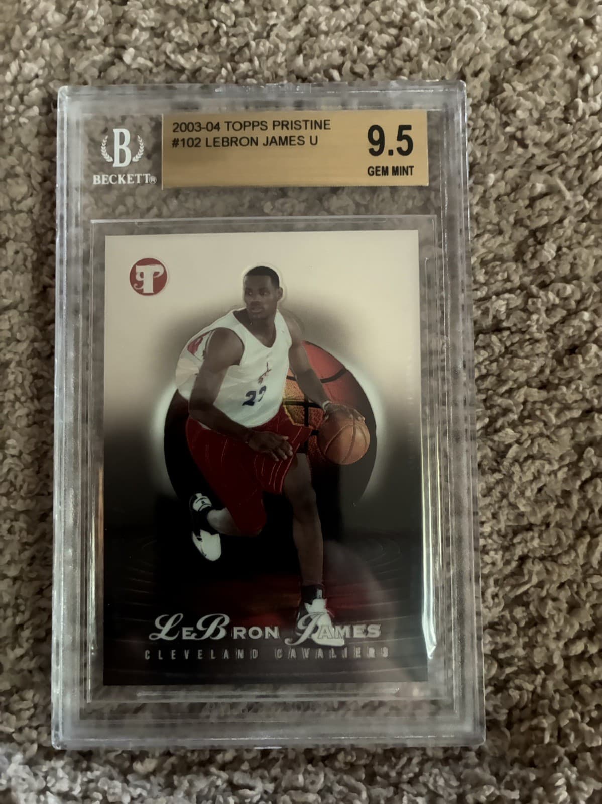 Lebron James 2005 topps