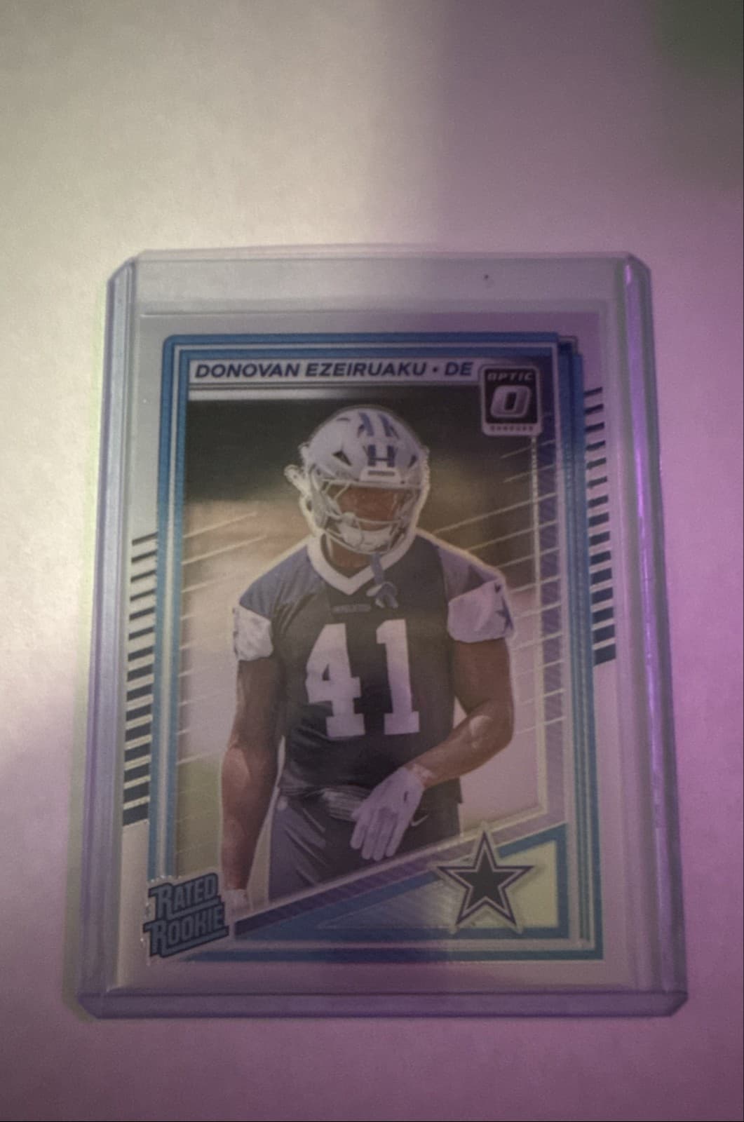 Donovan Ezeiruaku trading card