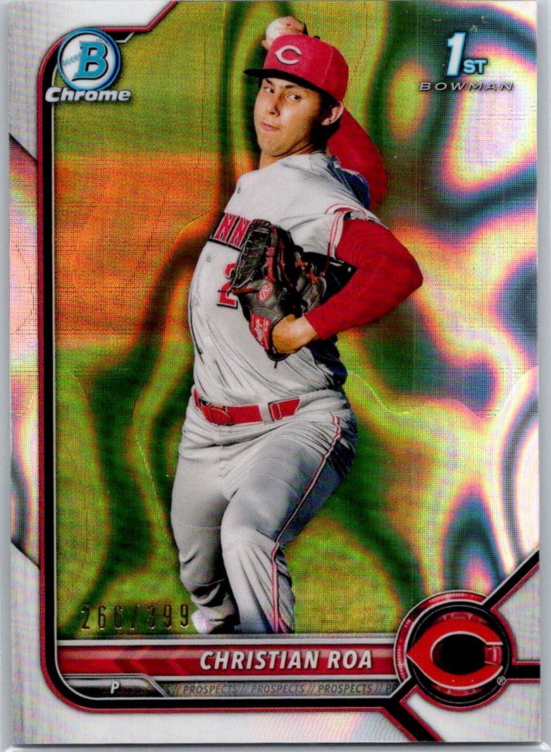 Christian Roa trading card