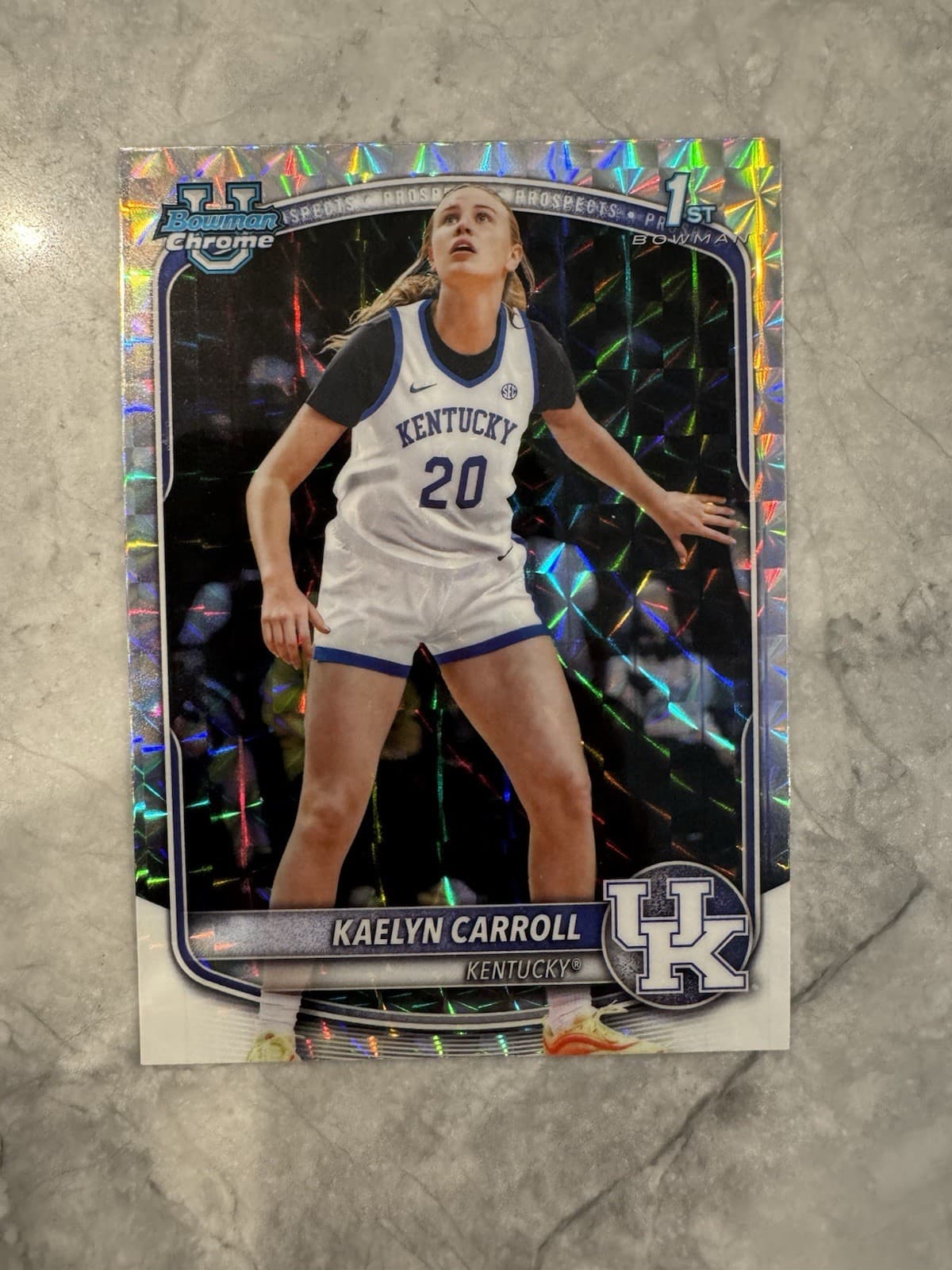 Kaelyn Carroll trading card