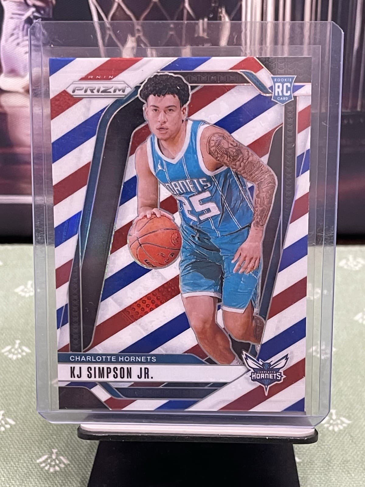 KJ Simpson Jr. trading card