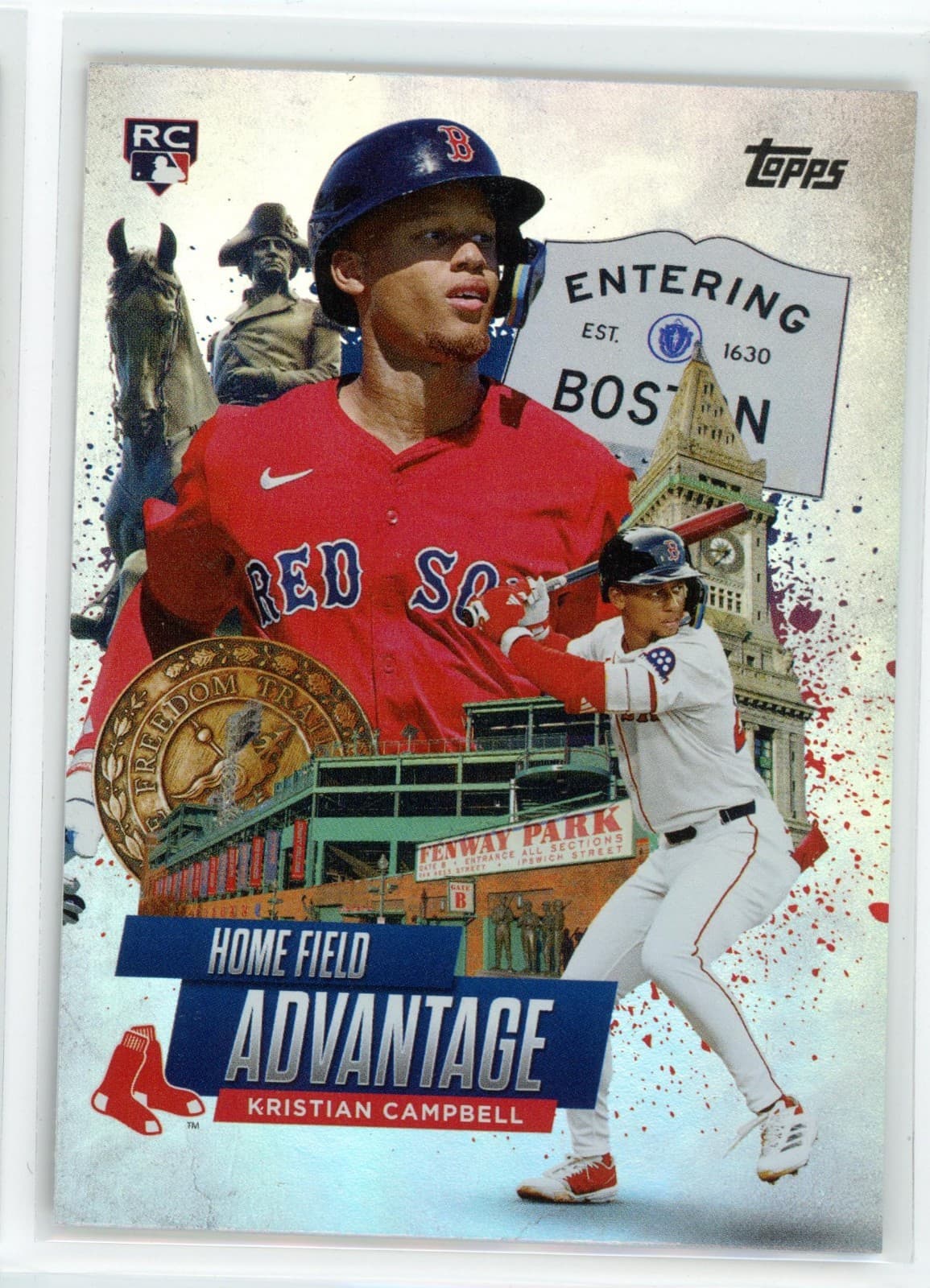 Kristian Campbell 2025 topps Topps Chrome Update