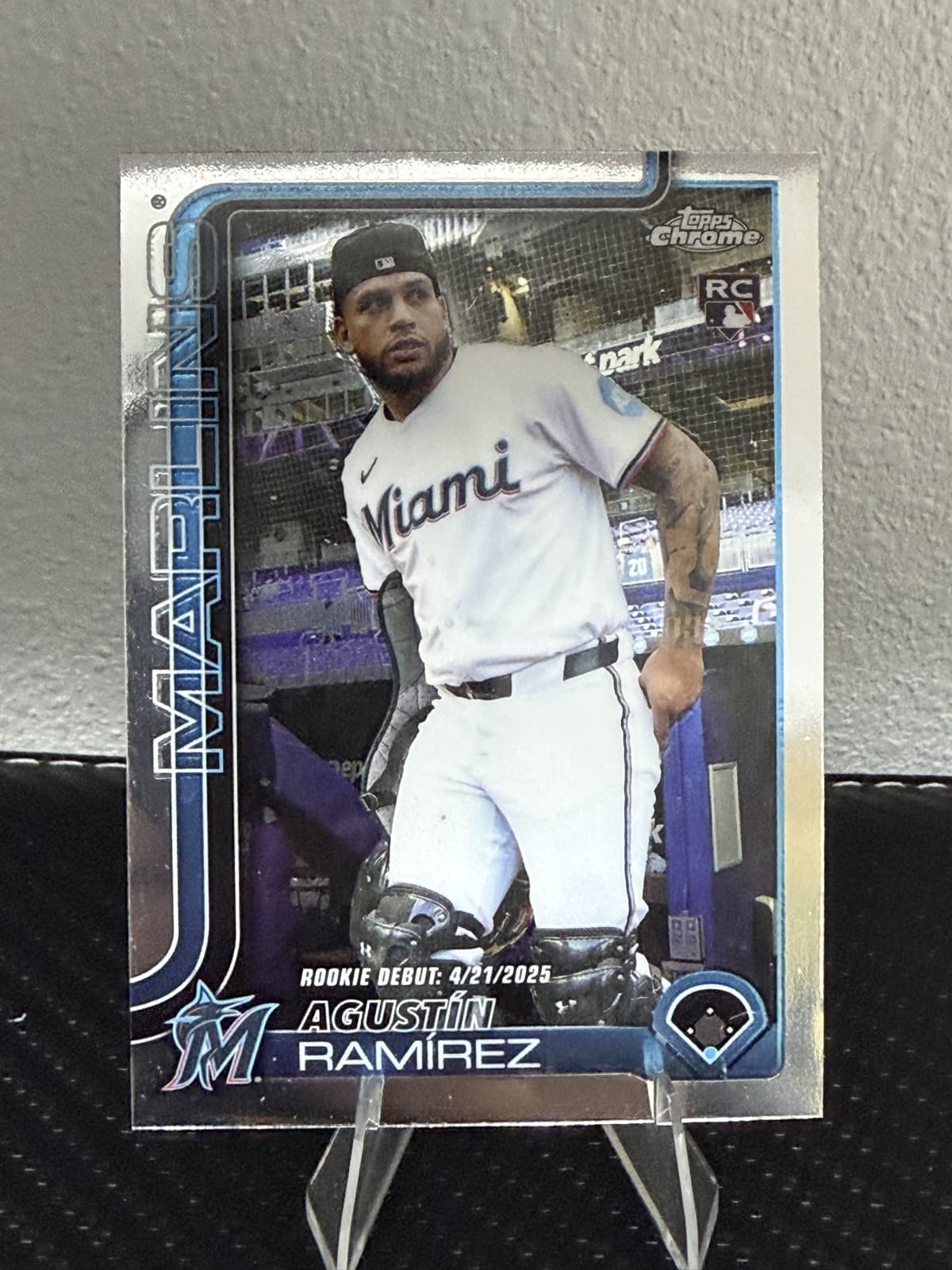 Agustin Ramirez trading card