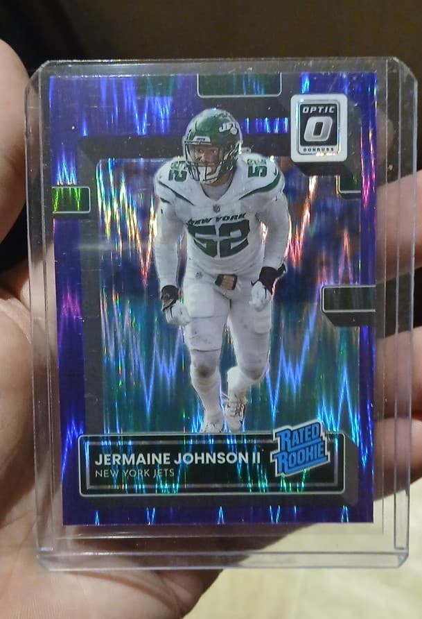 Jermaine Johnson II 2022 panini Donruss Optic