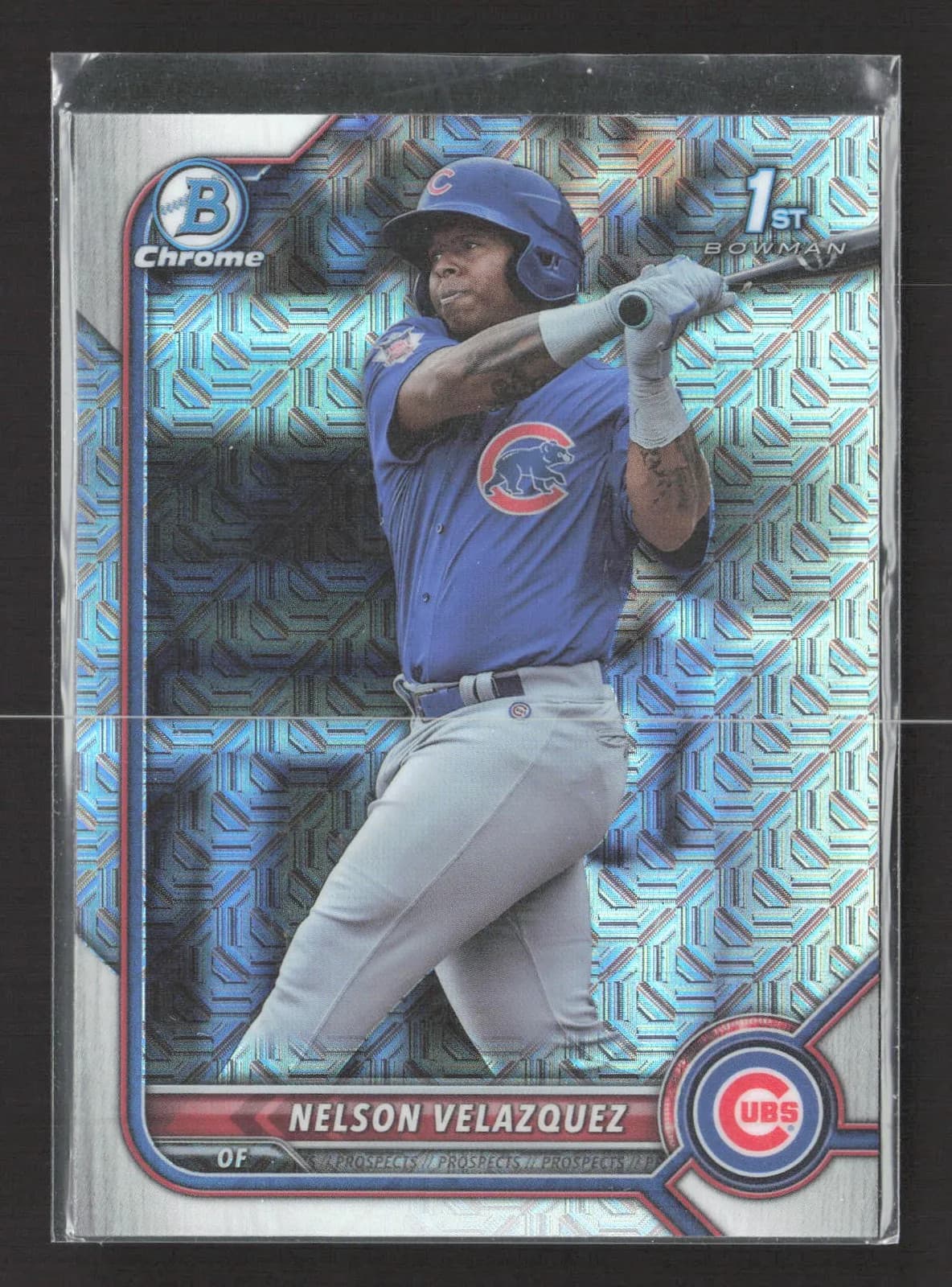 Nelson Velazquez trading card