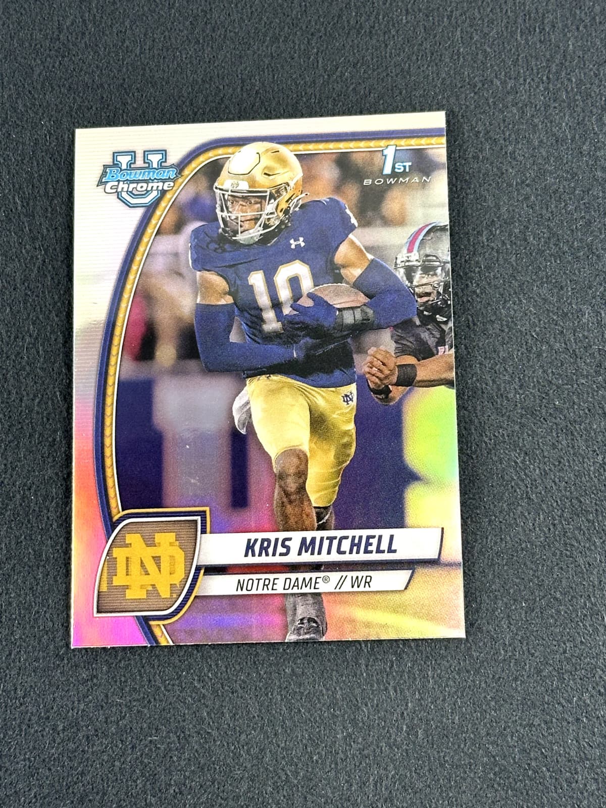 Kris Mitchell trading card