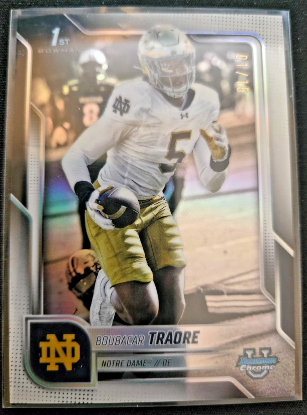 Boubacar Traore trading card