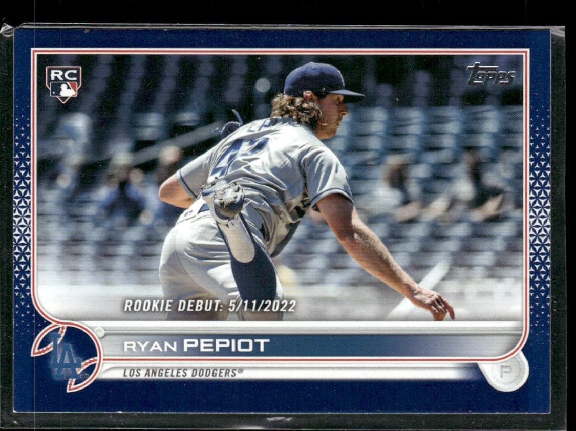 Ryan Pepiot 2022 topps Topps Update