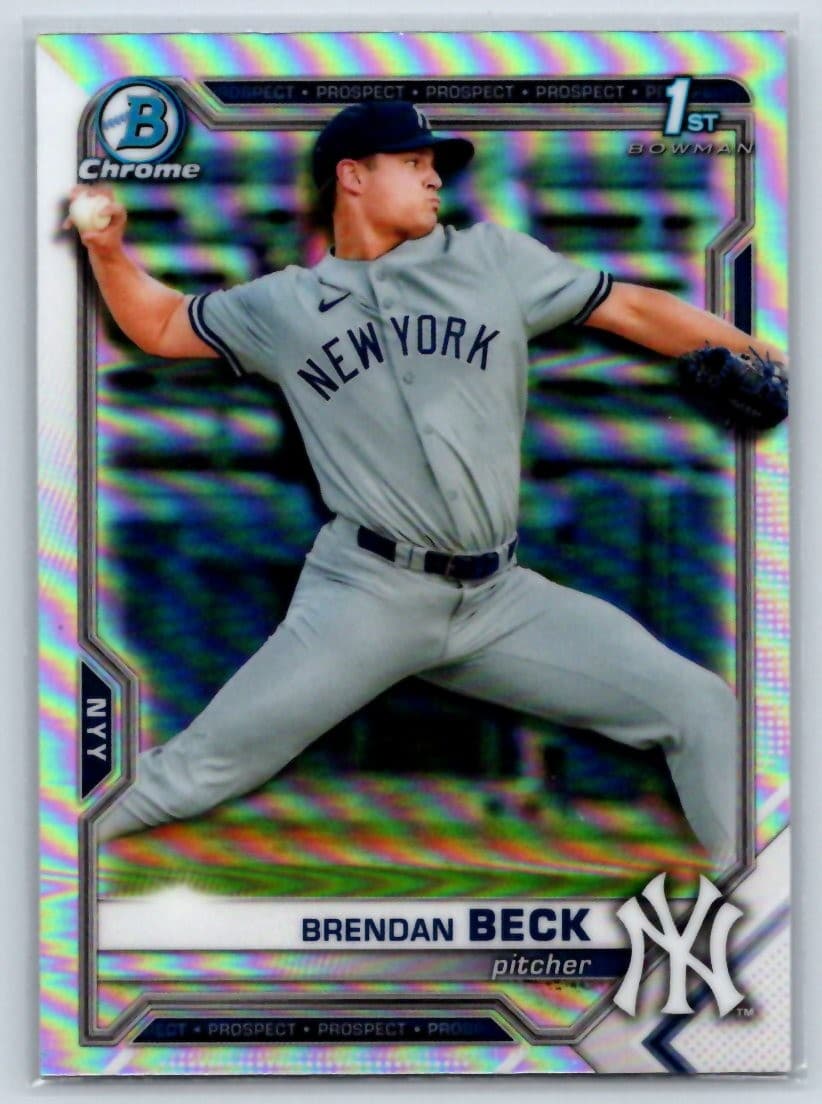 Brendan Beck trading card