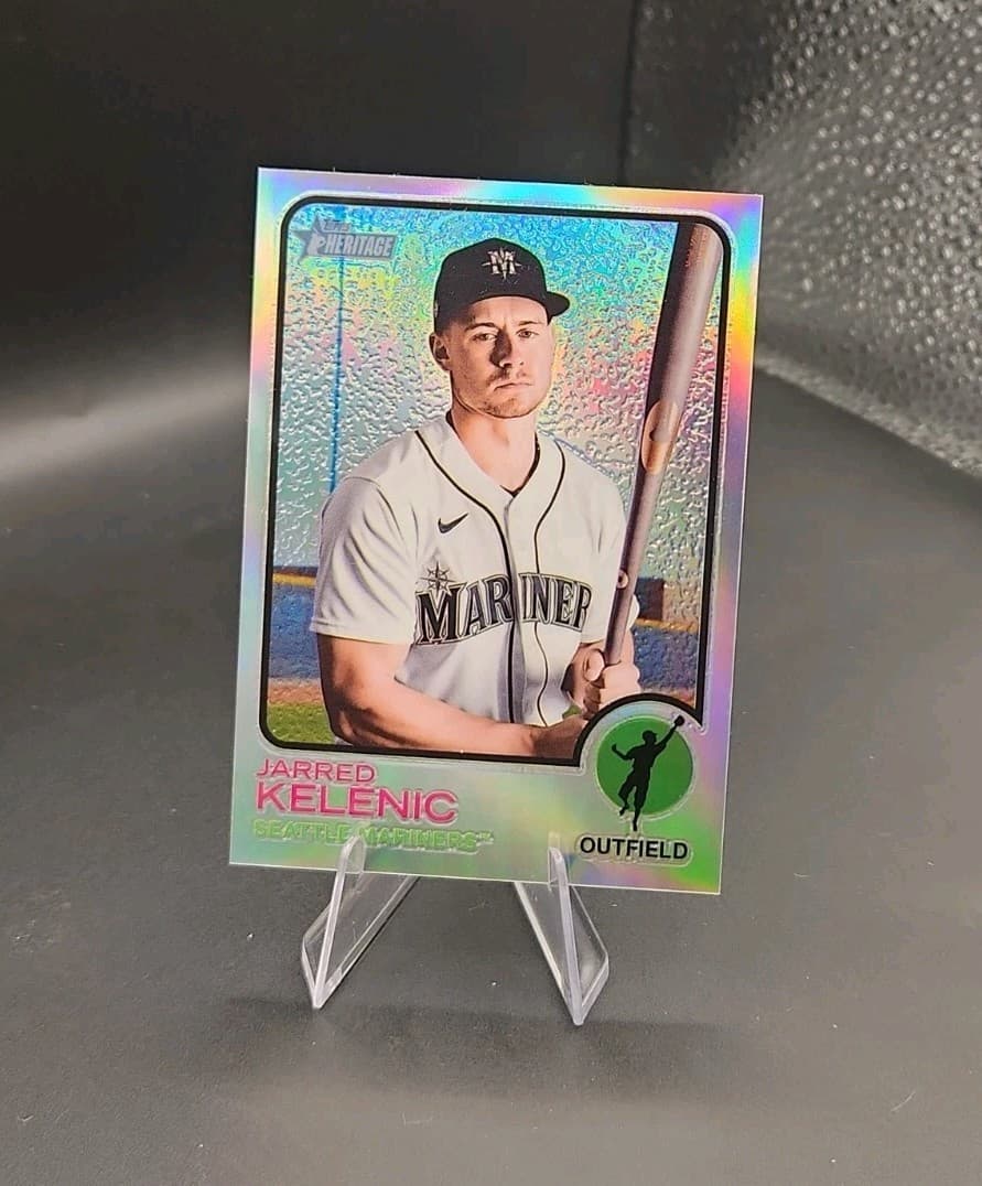 Jarred Kelenic 2022 topps Topps Heritage
